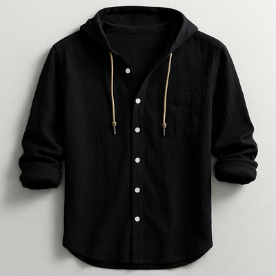 William | Luxury Shirt with Hood