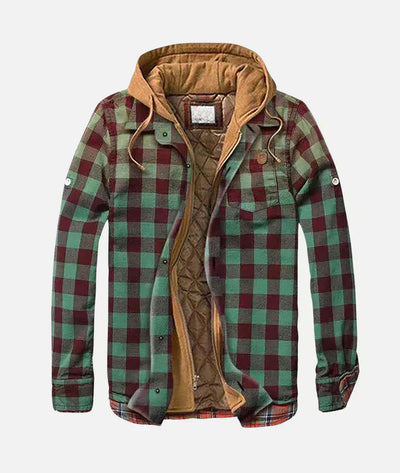Jamie | Patchwork checked jacket