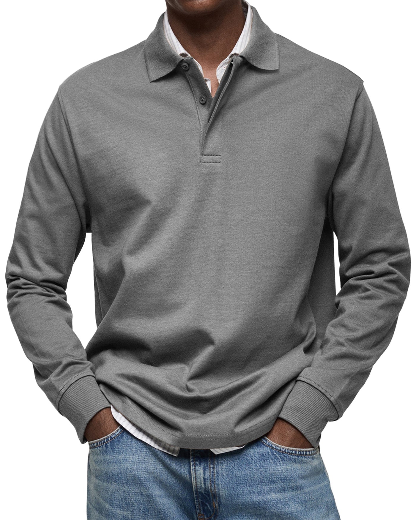 Alexandre | Casual Long Sleeve Polo