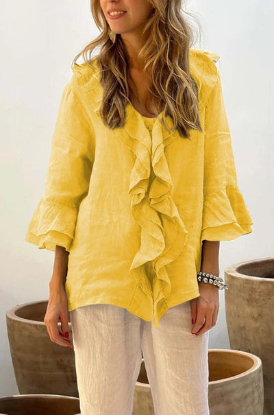 Elowis | Stylish Ruffled Blouse