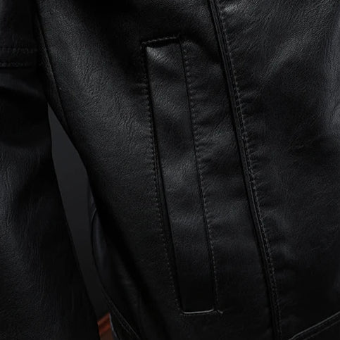 Freddie | Premium Leather Jacket in Motorcycle Style
