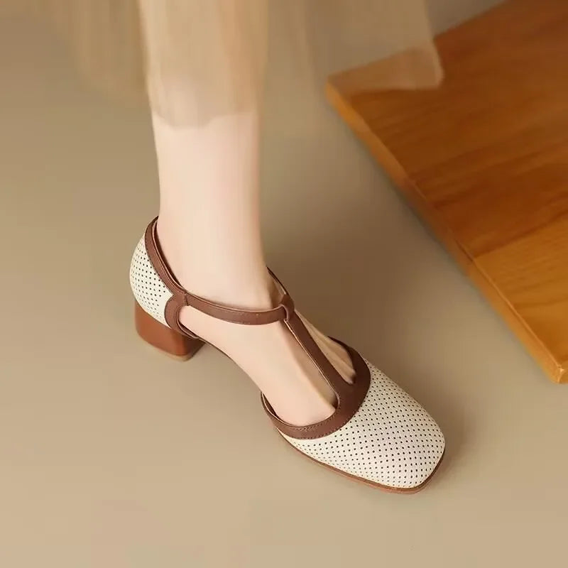 Isava Mid-Heel Footwear
