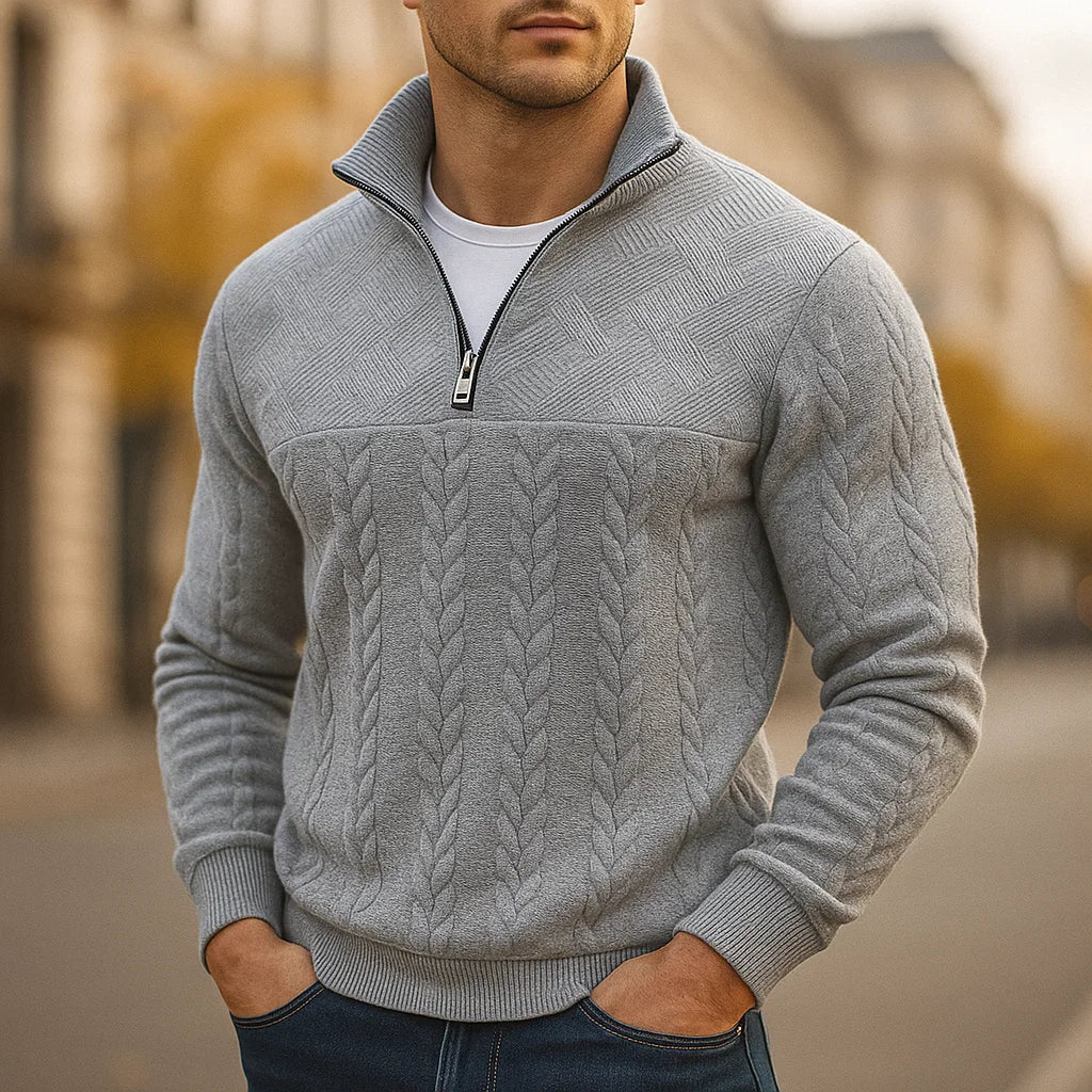 Henry | Premium Quarter Zip Sweatshirt