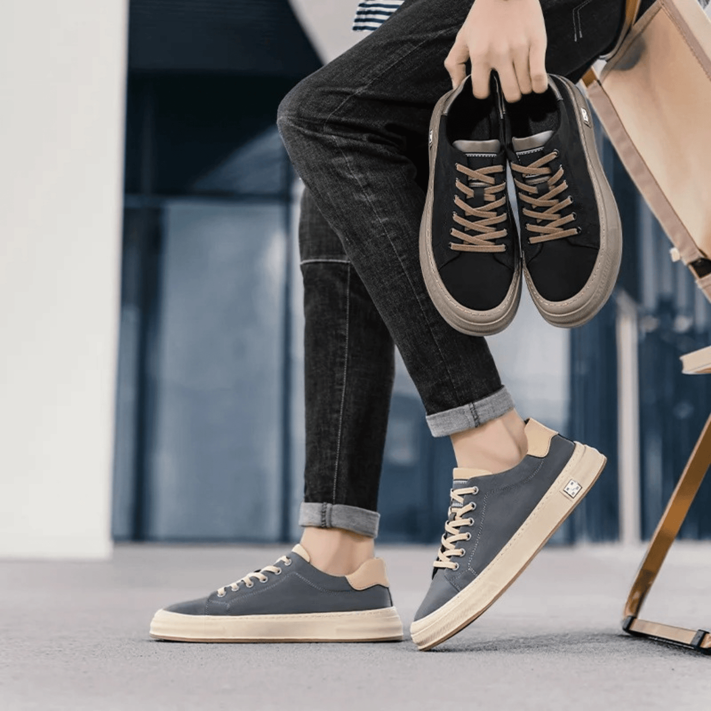 Jamie | Men’s Canvas Sneakers