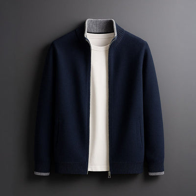 Noel | KNITTED JACKET WITH ZIP